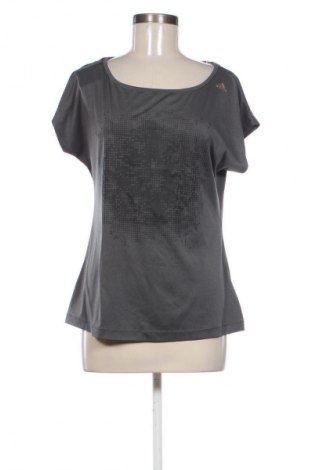Damen T-Shirt Adidas, Größe M, Farbe Grau, Preis € 13,81