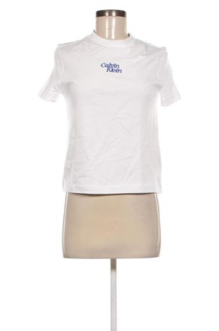Дамска тениска Calvin Klein, Размер XXS, Цвят Бял, Цена 35,27 €