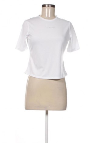 Γυναικείο t-shirt Calvin Klein, Μέγεθος S, Χρώμα Λευκό, Τιμή 41,99 €