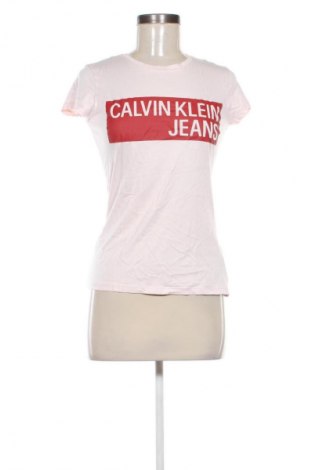 Dámské tričko Calvin Klein Jeans, Velikost XS, Barva Růžová, Cena  421,00 Kč