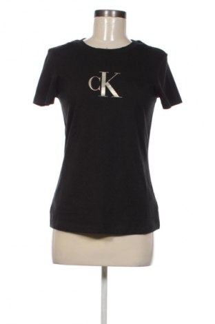 Damen T-Shirt Calvin Klein Jeans, Größe M, Farbe Schwarz, Preis € 39,99