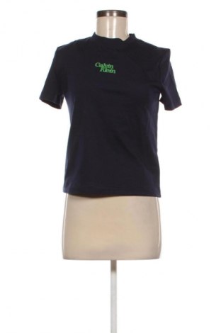 Tricou de femei Calvin Klein Jeans, Mărime XXS, Culoare Albastru, Preț 215,99 Lei