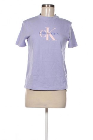 Дамска тениска Calvin Klein Jeans, Размер XXS, Цвят Лилав, Цена 43,45 €