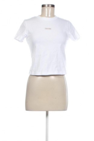 Damen T-Shirt Calvin Klein Jeans, Größe XS, Farbe Weiß, Preis € 45,99