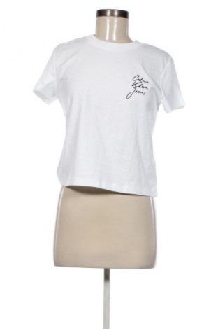 Дамска тениска Calvin Klein Jeans, Размер M, Цвят Бял, Цена 42,43 €