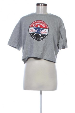 Damen T-Shirt Converse, Größe S, Farbe Grau, Preis 13,80 €
