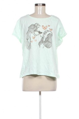 Дамска тениска Disney, Размер L, Цвят Зелен, Цена 16,97 лв.