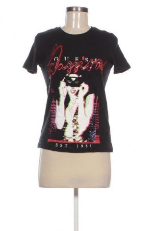 Дамска тениска Guess, Размер XS, Цвят Черен, Цена 31,28 лв.