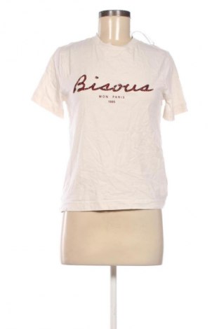 Tricou de femei H&M, Mărime XS, Culoare Ecru, Preț 45,00 Lei