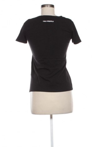 Дамска тениска Karl Lagerfeld, Размер S, Цвят Черен, Цена 68,00 лв.