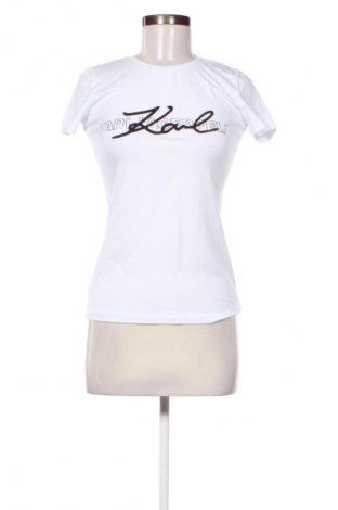 Γυναικείο t-shirt Karl Lagerfeld, Μέγεθος M, Χρώμα Λευκό, Τιμή 94,27 €