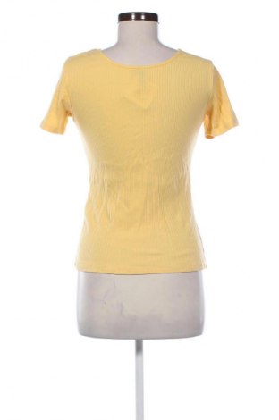 Дамска тениска Pieces, Размер XL, Цвят Жълт, Цена 13,98 лв.