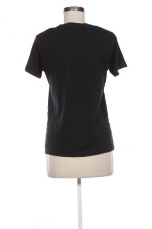 Дамска тениска Pull&Bear, Размер M, Цвят Черен, Цена 16,97 лв.