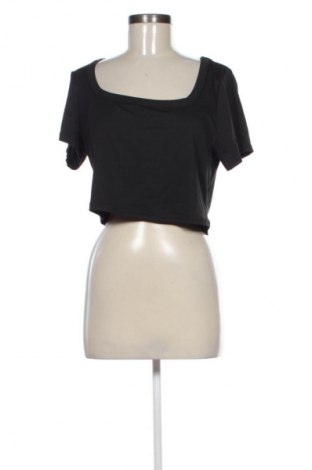 Дамска тениска SHEIN, Размер XL, Цвят Черен, Цена 17,60 лв.