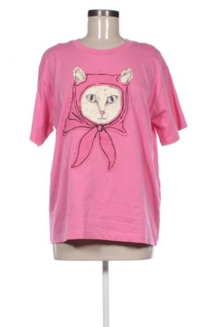 Női póló Sinsay, Méret M, Szín Rózsaszín, Ár 3 393 Ft