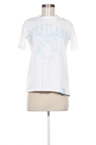 Γυναικείο t-shirt Sinsay, Μέγεθος XXS, Χρώμα Λευκό, Τιμή 8,68 €