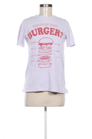 Tricou de femei Sinsay, Mărime XS, Culoare Mov, Preț 44,64 Lei