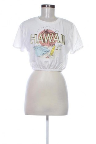 Damen T-Shirt Terranova, Größe S, Farbe Weiß, Preis 8,69 €