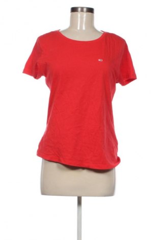Damen T-Shirt Tommy Jeans, Größe S, Farbe Rot, Preis € 30,99