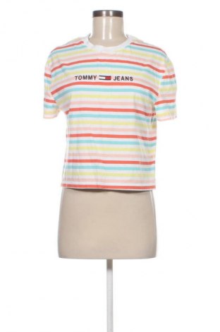 Γυναικείο t-shirt Tommy Jeans, Μέγεθος M, Χρώμα Πολύχρωμο, Τιμή 17,39 €