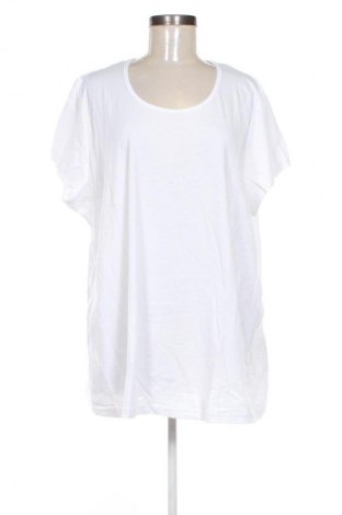 Γυναικείο t-shirt Ulla Popken, Μέγεθος XXL, Χρώμα Λευκό, Τιμή 20,97 €