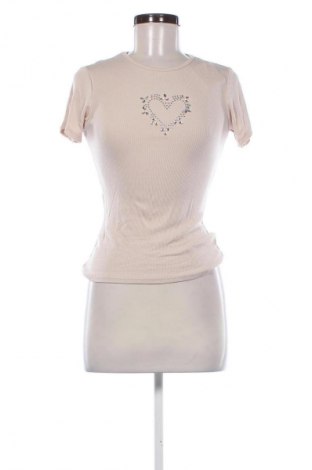 Tricou de femei Unbranded, Mărime M, Culoare Bej, Preț 46,30 Lei