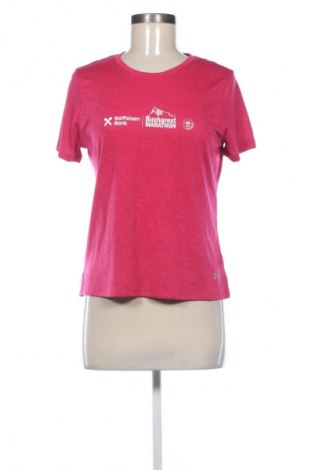 Дамска тениска Under Armour, Размер M, Цвят Розов, Цена 26,98 лв.