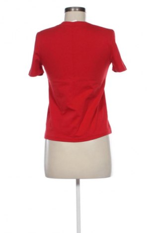 Дамска тениска Zara, Размер XS, Цвят Червен, Цена 11,73 лв.