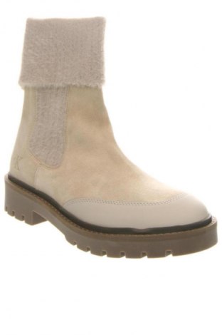 Damskie botki Calvin Klein Jeans, Rozmiar 40, Kolor Beżowy, Cena 809,99 zł