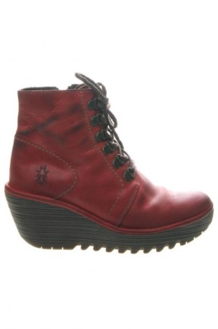 Damskie botki Fly London, Rozmiar 38, Kolor Czerwony, Cena 899,00 zł