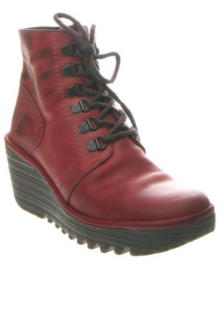 Damskie botki Fly London, Rozmiar 38, Kolor Czerwony, Cena 899,00 zł