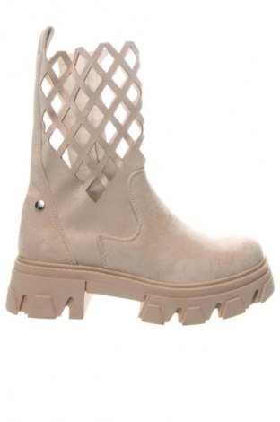 Damen Stiefeletten Ideal Shoes, Größe 36, Farbe Ecru, Preis € 71,65