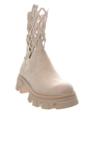 Damen Stiefeletten Ideal Shoes, Größe 36, Farbe Ecru, Preis € 71,65