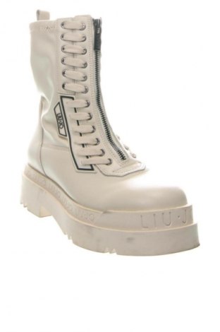 Damskie botki Liu Jo, Rozmiar 37, Kolor ecru, Cena 731,17 zł