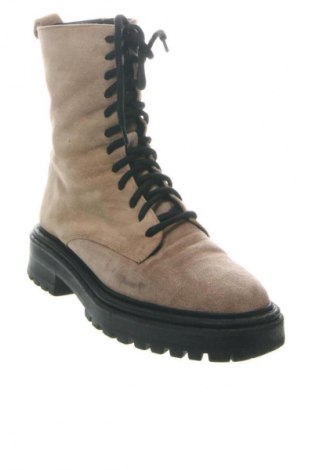 Дамски боти Massimo Dutti, Размер 38, Цвят Бежов, Цена 177,08 лв.