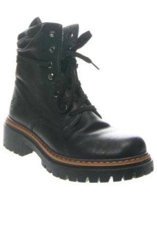 Дамски боти Rieker, Размер 38, Цвят Черен, Цена 113,39 лв.
