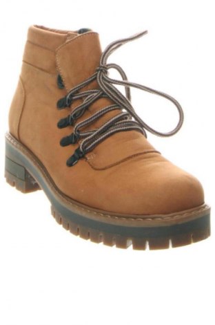 Дамски боти Unbranded, Размер 38, Цвят Жълт, Цена 52,96 лв.