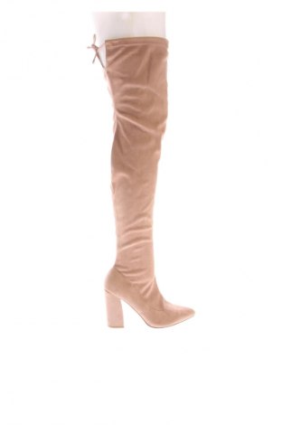 Damskie kozaki ASOS, Rozmiar 38, Kolor Beżowy, Cena 292,00 zł