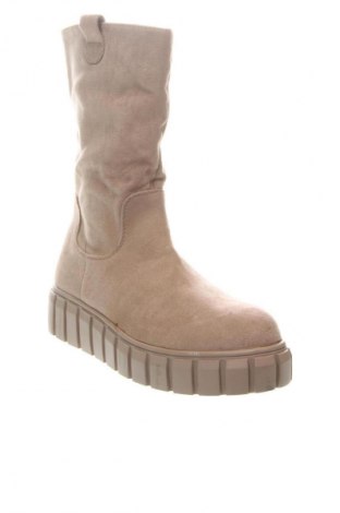 Дамски ботуши Lucky Brand, Размер 39, Цвят Бежов, Цена 127,99 лв.