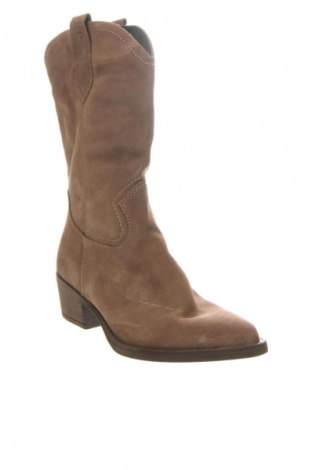 Damskie kozaki Tamaris, Rozmiar 41, Kolor Beżowy, Cena 549,99 zł