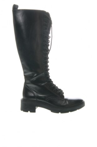 Damskie kozaki Zara, Rozmiar 38, Kolor Czarny, Cena 174,71 zł