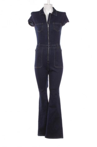 Damski długi kombinezon Bershka, Rozmiar S, Kolor Niebieski, Cena 55,99 zł