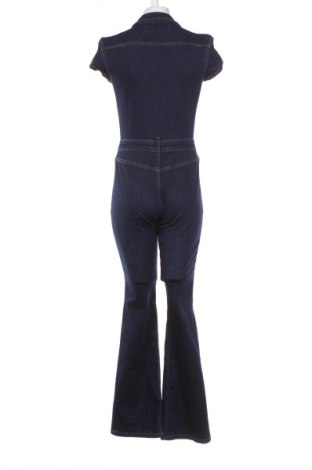 Damski długi kombinezon Bershka, Rozmiar S, Kolor Niebieski, Cena 55,99 zł