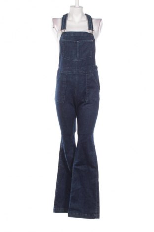 Дамски дълъг гащеризон H&M, Размер M, Цвят Син, Цена 20,99 лв.