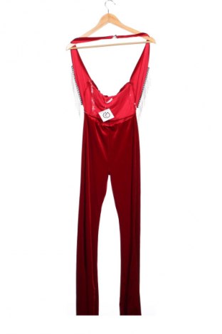 Дамски дълъг гащеризон NEW COLLECTION, Размер XXS, Цвят Червен, Цена 68,43 лв.