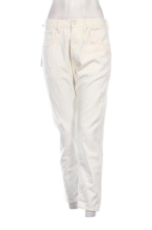 Blugi de femei (+) People, Mărime L, Culoare Alb, Preț 594,99 Lei