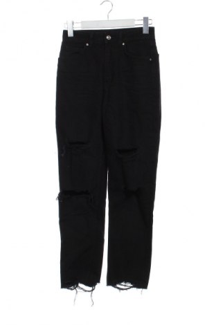 Dámske džínsy  Bershka, Veľkosť XS, Farba Čierna, Cena  15,00 €