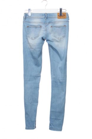 Blugi de femei Bershka, Mărime XS, Culoare Albastru, Preț 76,32 Lei