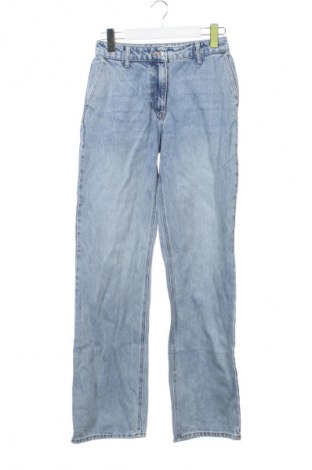 Damskie jeansy H&M, Rozmiar XS, Kolor Niebieski, Cena 66,39 zł