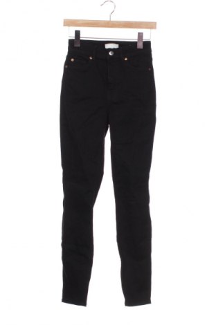 Дамски дънки H&M, Размер XXS, Цвят Черен, Цена 27,99 лв.
